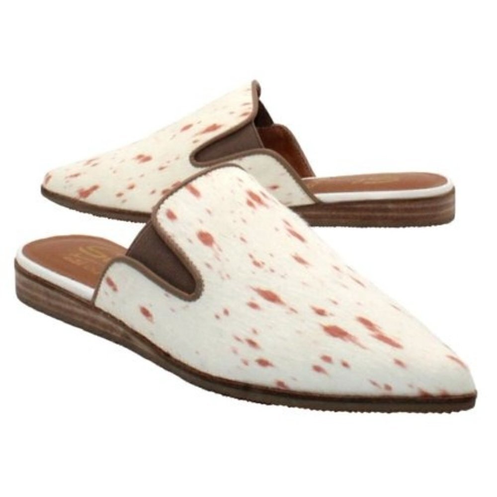Sbicca Women's Frankie Slip on Calf Hair Mule - Dapple